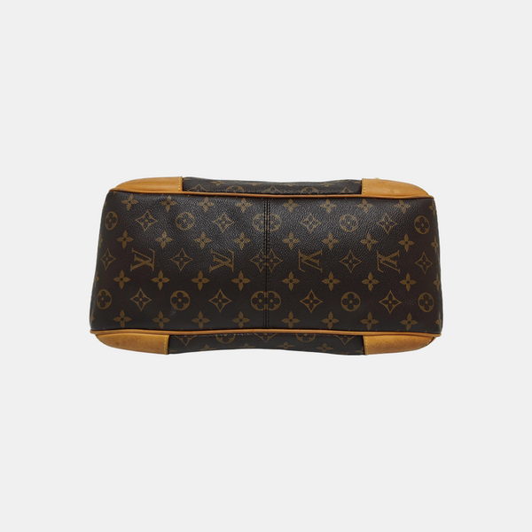 RETIRO GM Monogram Coated Canvas Brown