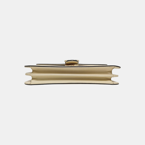 Interlocking G Large Calfskin Beige