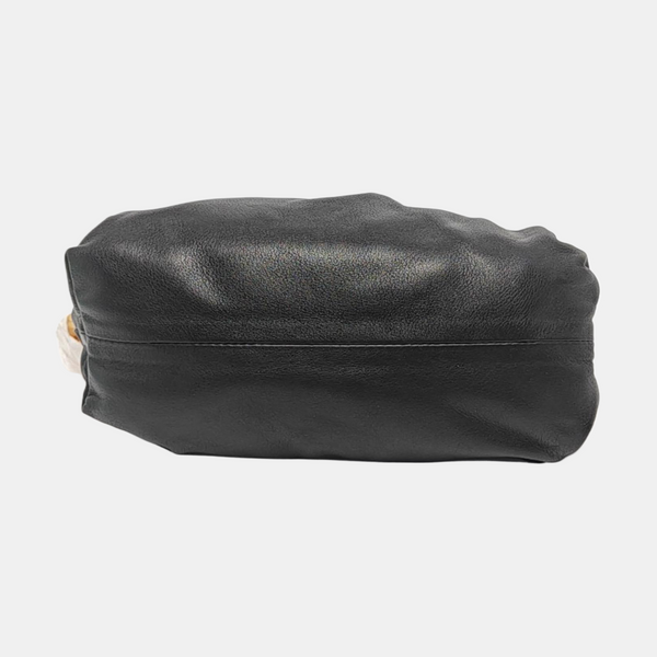 The Pouch Mini Calfskin Black