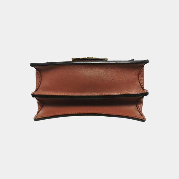 DAUPHINE Mini Monogram Coated Canvas Brown