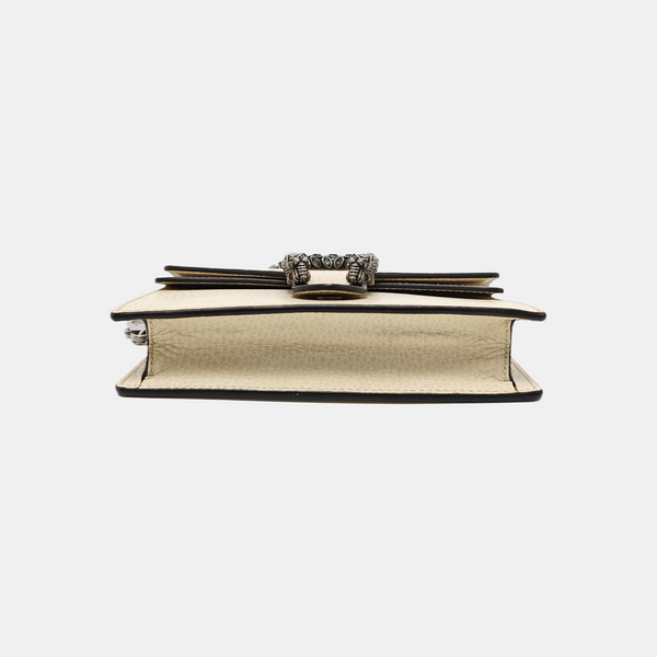 Authenticated pre-owned Dionysus Super Mini Calfskin Beige - Shoulder Bag at Looply