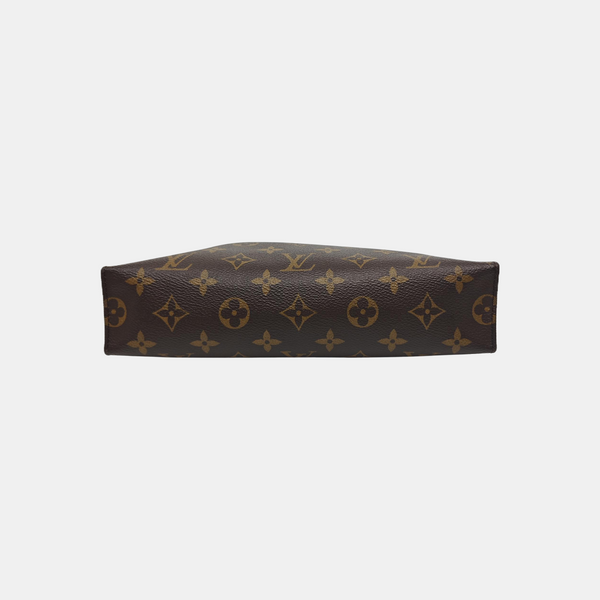 TOILET POCKET 26 Monogram Coated Canvas Brown