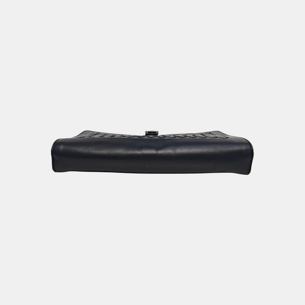 Calfskin Clutch Blue