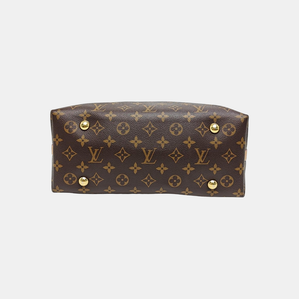CARRYALL PM Monogram Coated Canvas Brown