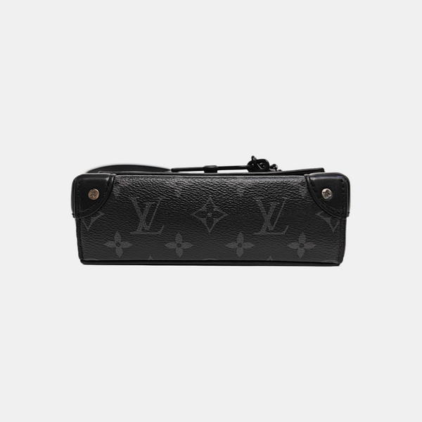 STEAMER Mini Monogram Coated Canvas Black