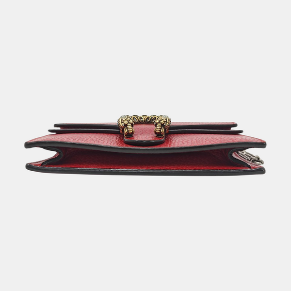 Dionysus Super Mini Calfskin Red