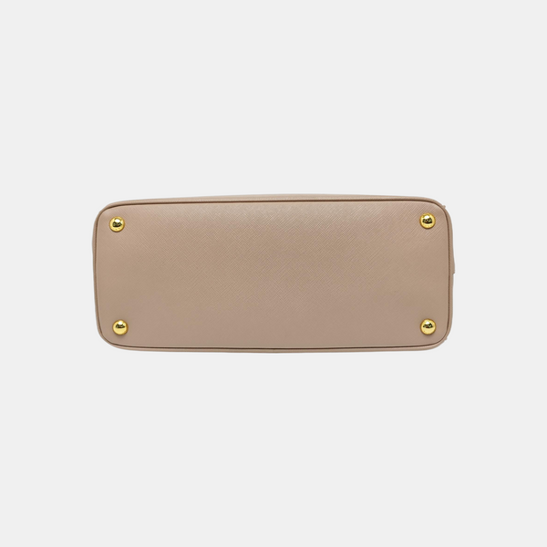 Galleria Large Saffiano Calfskin Pink