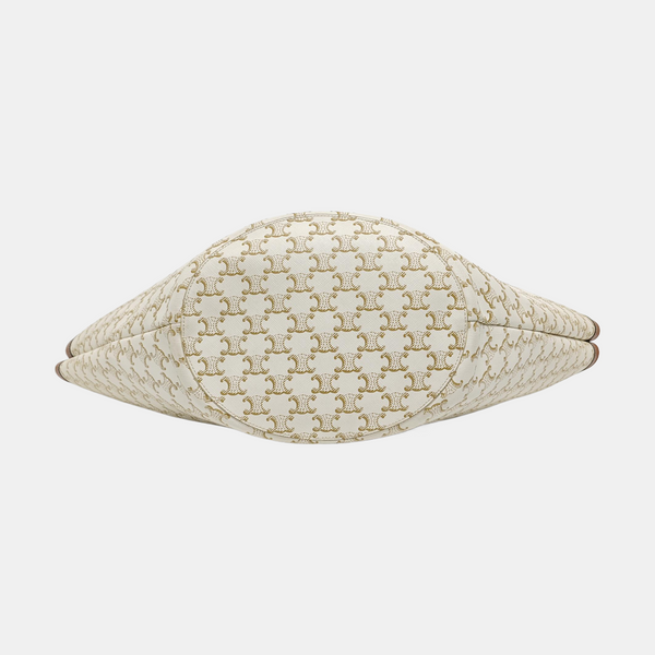 COUFFIN Large Coated Canvas White