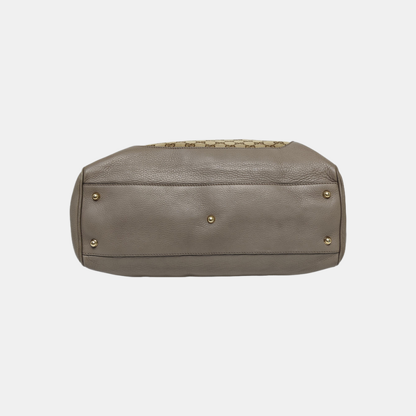 Bamboo 1947 Medium Monogram Canvas Brown