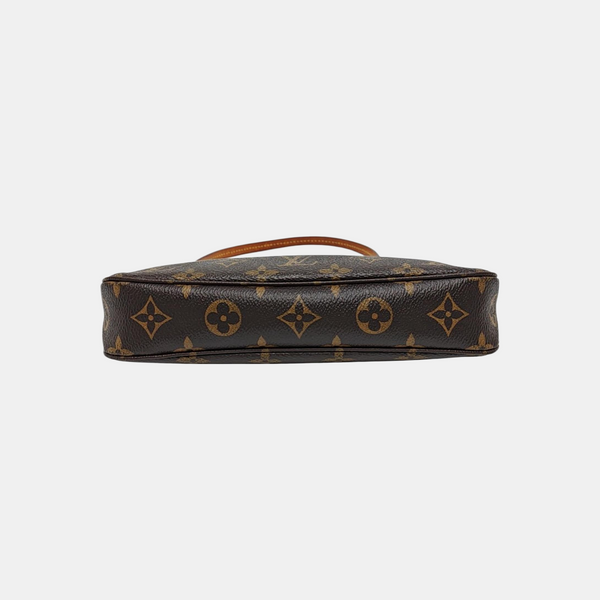 ACCESSOIRES GM Monogram Coated Canvas Brown