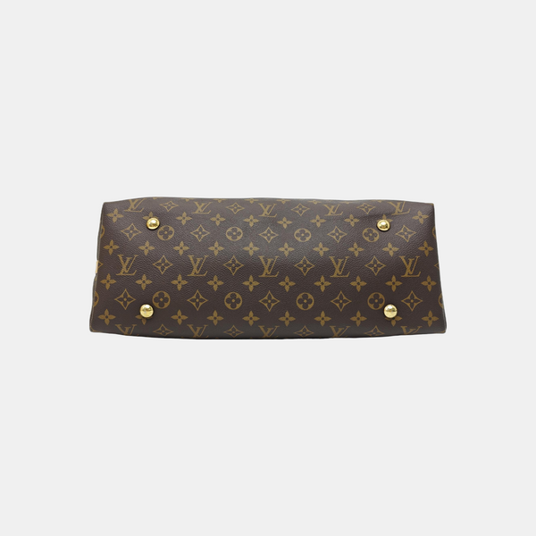 CARRYALL MM Monogram Coated Canvas Brown