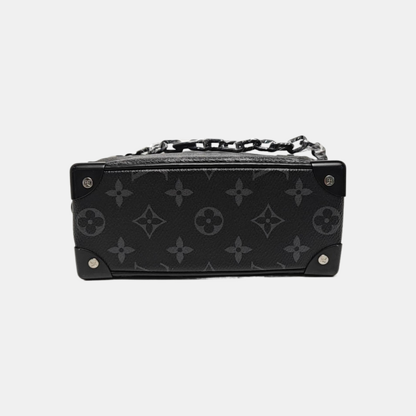 SOFT TRUNK Mini Monogram Coated Canvas Black