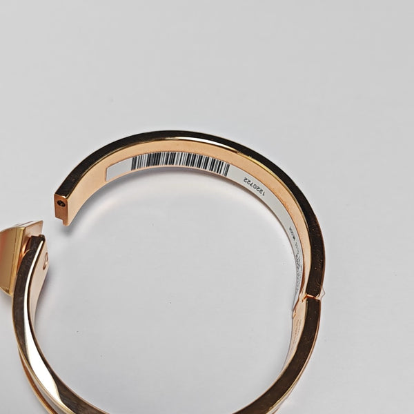 Clic H Metal Rose Gold Bangle