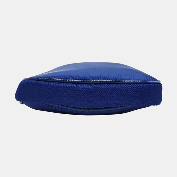 Nylon Shoulder Bag Blue