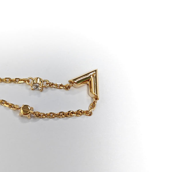 LV & ME Metal Gold Necklace