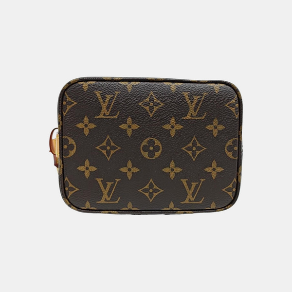 ALL IN Monogram Coated Canvas Brown