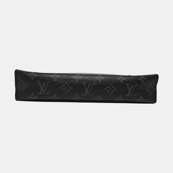 Pochette Voyag MM Monogram Coated Canvas Black
