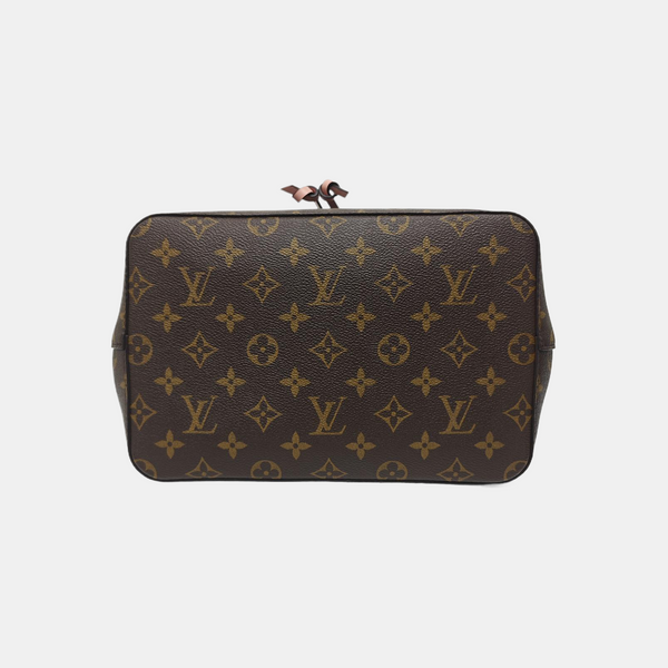 NÉONOÉ MM Monogram Coated Canvas Brown
