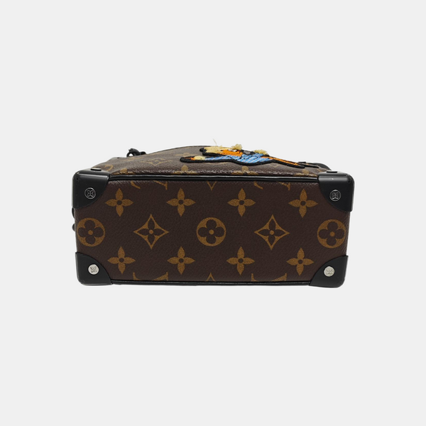 SOFT TRUNK Mini Coated Canvas Brown