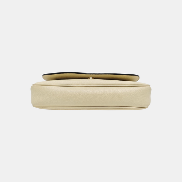 Authenticated pre-owned Soho Calfskin Beige - Shoulder Bag at Looply