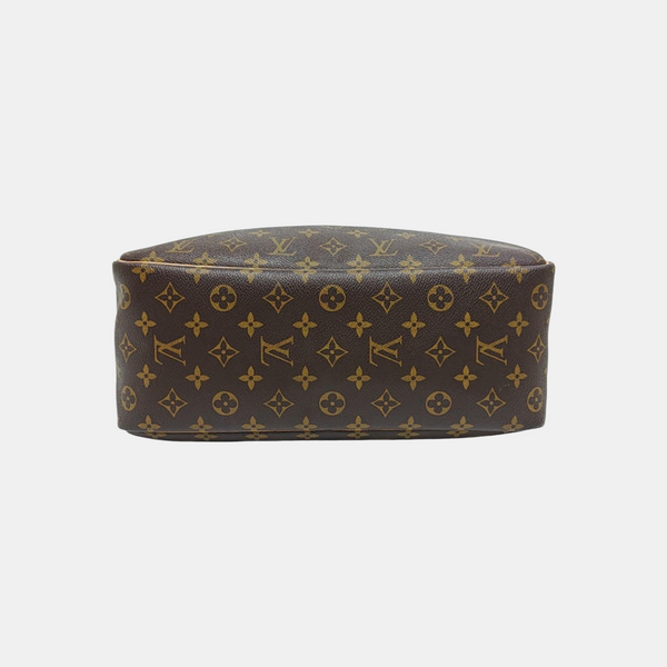 DEAUVILLE Monogram Coated Canvas Brown