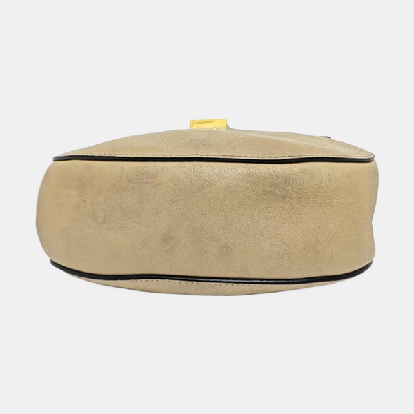 Drew Medium Calfskin Beige