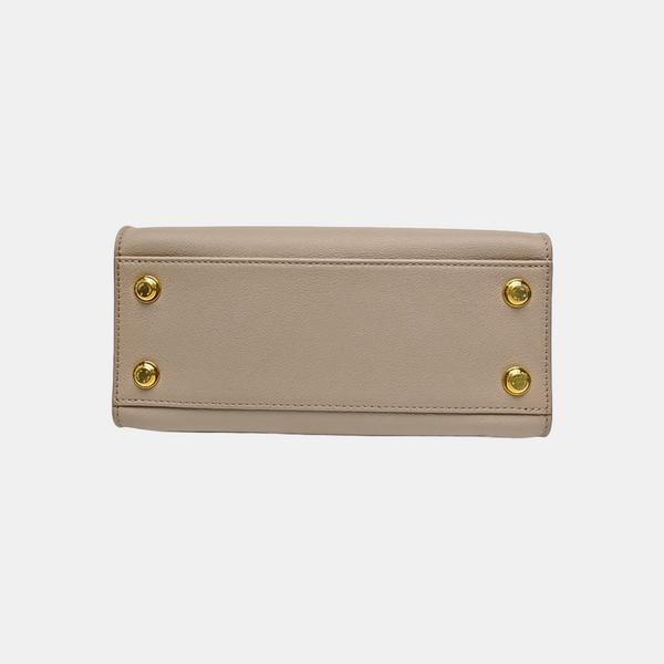 ON MY SIDE PM Monogram Calfskin Beige