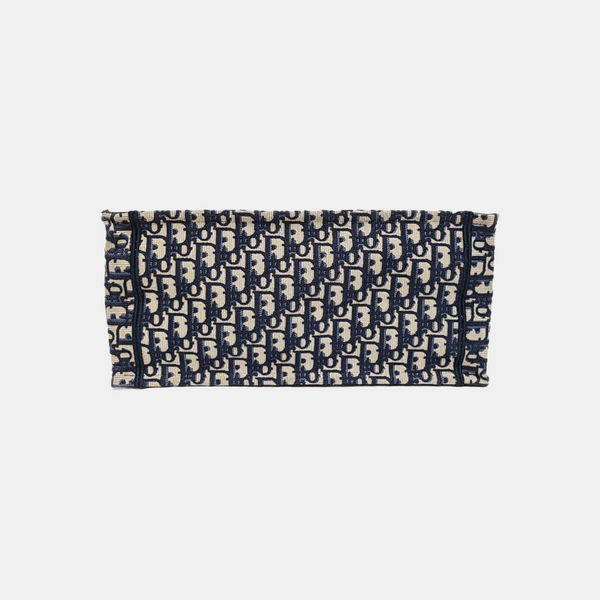 Book Tote Medium Canvas Blue