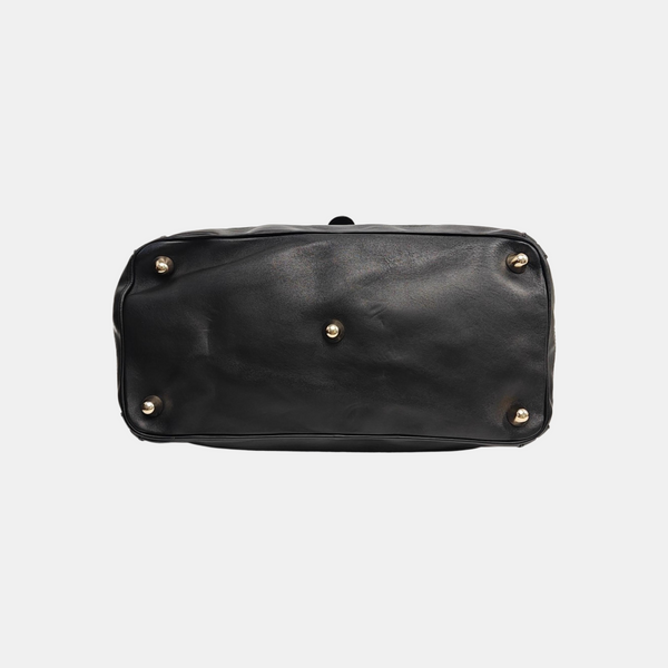 Calfskin Top Handle Bag Green