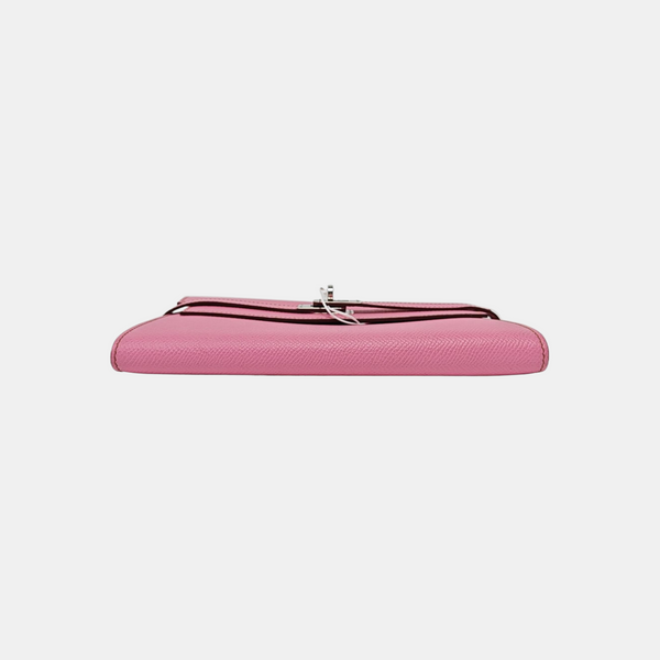 Authenticated pre-owned Kelly Epsom Pink Wallet - Wallet at Looply