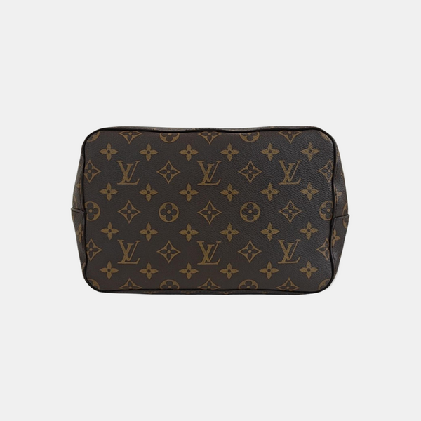 NÉONOÉ MM Monogram Coated Canvas Brown