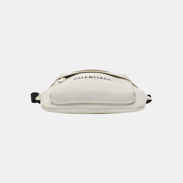 Calfskin Belt Bag White