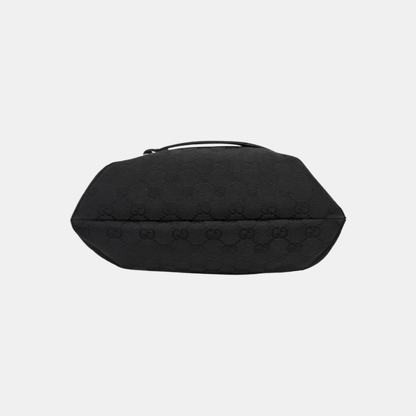 Monogram Canvas Tote Bag Black