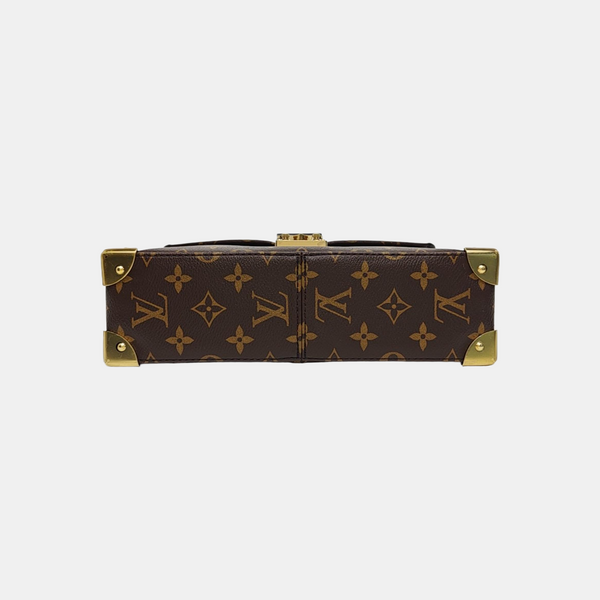 TRUNKIE Monogram Coated Canvas Brown