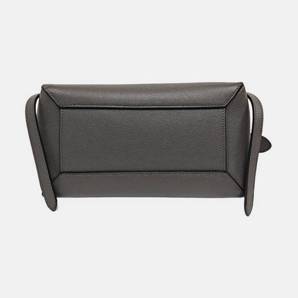 BELT Micro Calfskin Gray