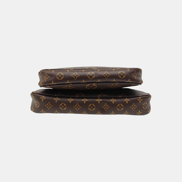 MULTI Monogram Coated Canvas Brown