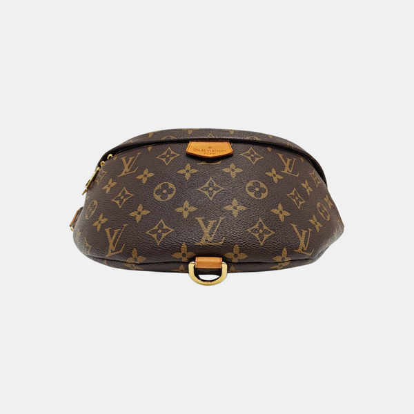 BUMBAG Monogram Coated Canvas Brown