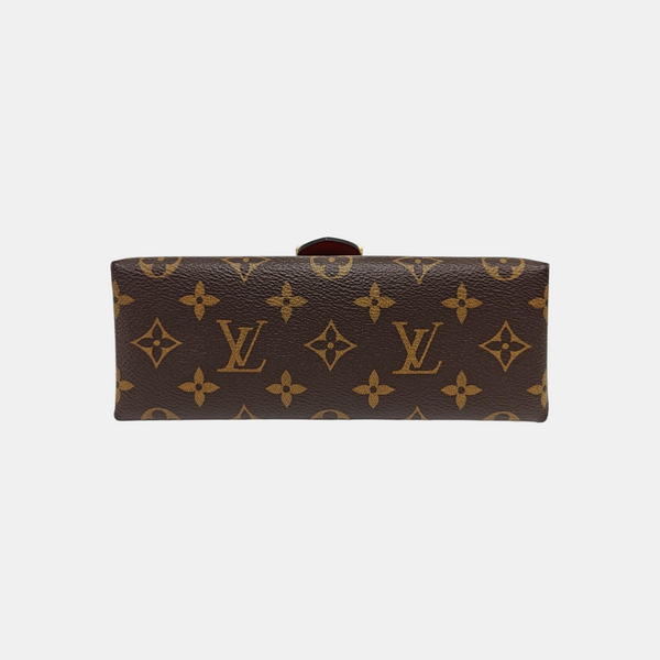Authenticated pre-owned LOCKY BB Monogram Coated Canvas Red - Shoulder Bag at Looply