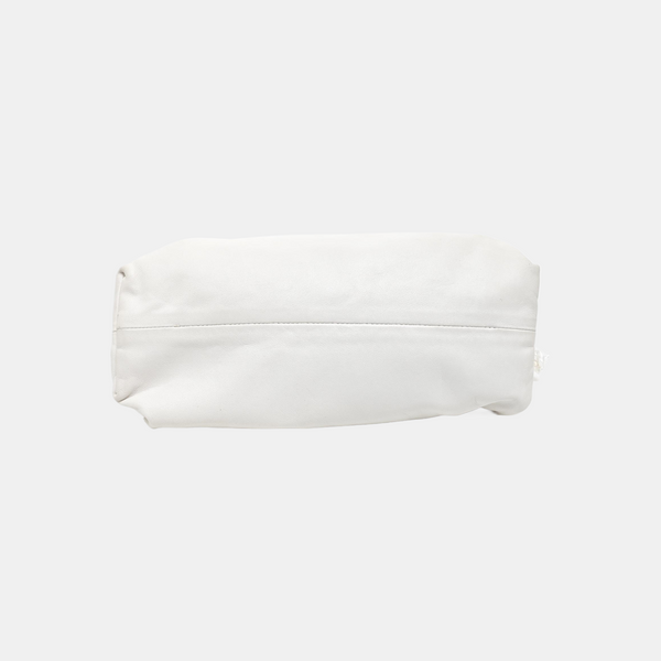 The Pouch Mini Calfskin White