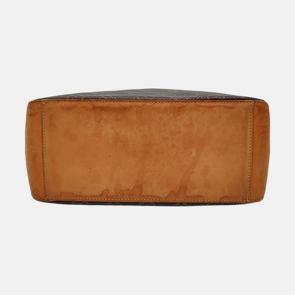PIANO Monogram Coated Canvas Brown