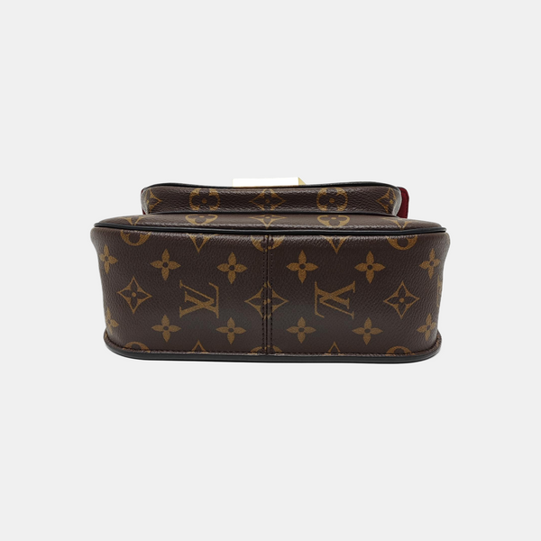 PASSY Monogram Coated Canvas Brown