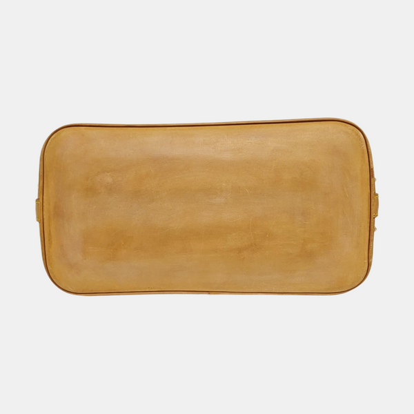 LV × TM Alma Pequeño Lona Monogram Revestida Blanca