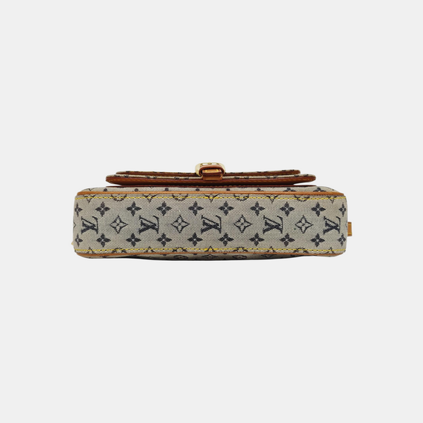 JULIETTE Mini Monogram Denim Gray