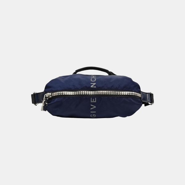 Nylon Shoulder Bag Blue