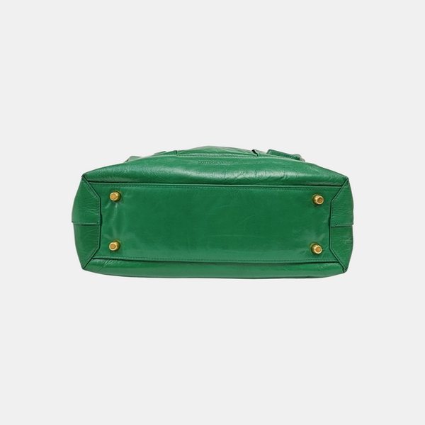 Arco Medium Calfskin Green