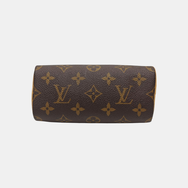 SPEEDY Nano Monogram Coated Canvas Brown