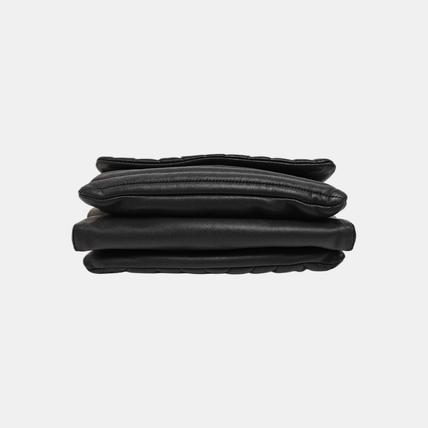 Ginny Quilted Lambskin Black