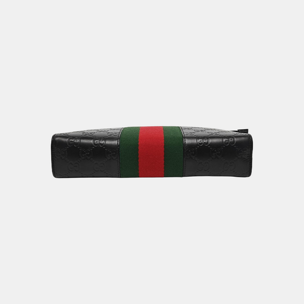 Signature Monogram Calfskin Black