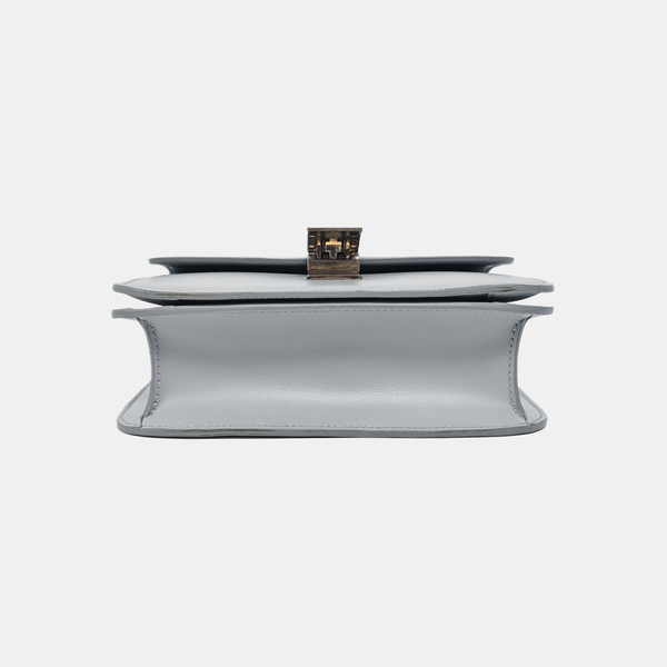 CLASSIC BOX Small Calfskin Blue