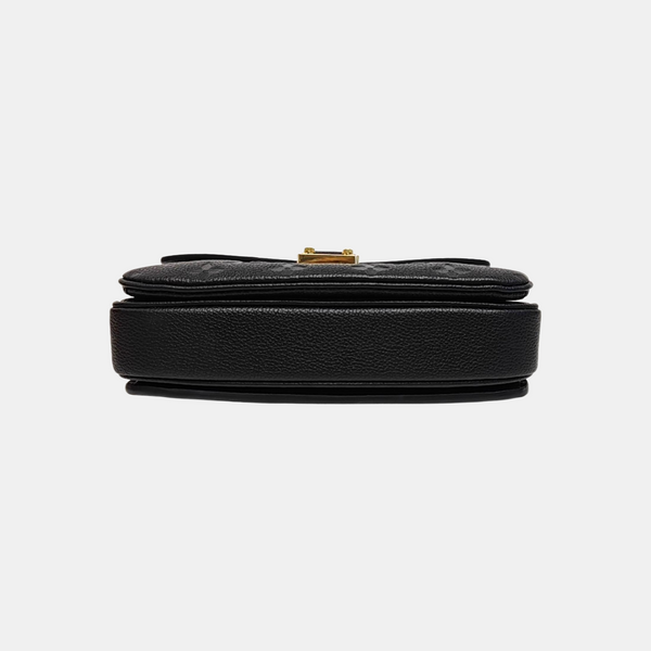 MÉTIS EAST WEST Monogram Calfskin Black